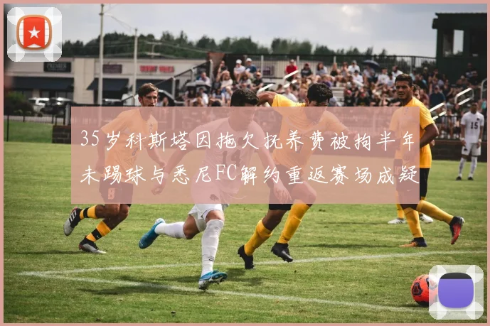 35岁科斯塔因拖欠抚养费被拘半年未踢球与悉尼FC解约重返赛场成疑