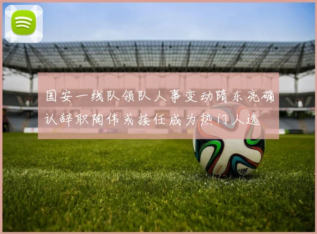 国安一线队领队人事变动隋东亮确认辞职陶伟或接任成为热门人选